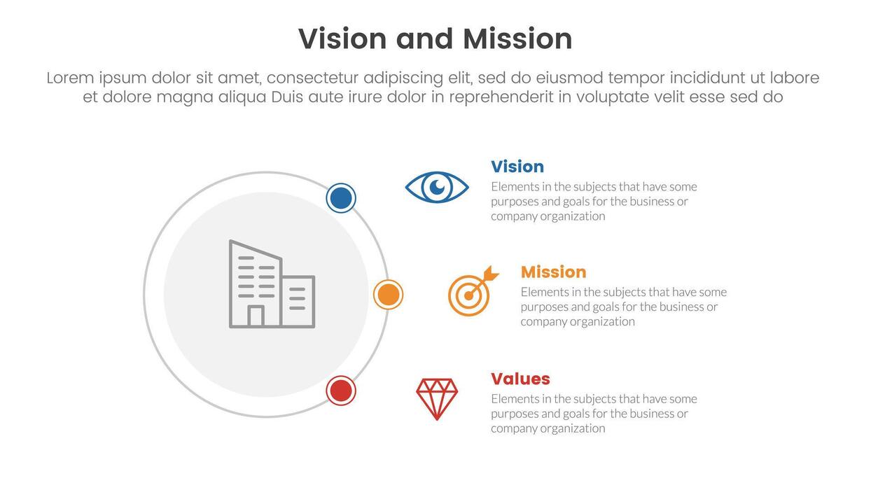 Mission Vision Template Vector Art, Icons, and Graphics for Free Download