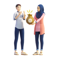 3d personaje ramadhan png