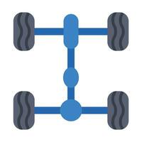Chassis Vector Flat Icon For Personal And Commercial Use.