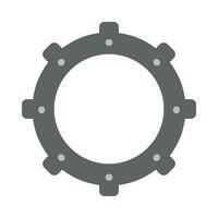 Gear Vector Flat Icon For Personal And Commercial Use.
