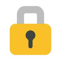 Lock Vector Flat Icon For Personal And Commercial Use.