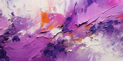AI generated Abstract Multicolor Painting Texture Background. Colorful Stain. Generative AI photo