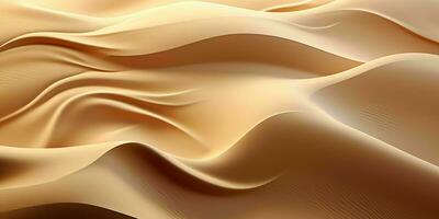 AI generated Desert Sand Texture Background. Sand Dunes. Generative AI photo