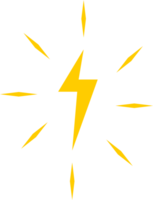 Yellow sparkle light icon png