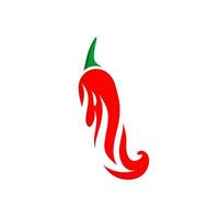 Red chili logo vector