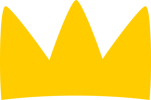 icono de garabato de corona png