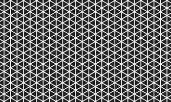 Monochrome triangle pattern abstract background vector