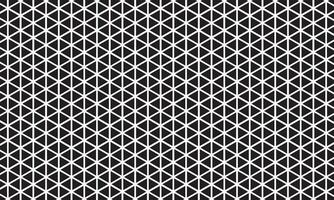 Monochrome triangle pattern abstract background vector