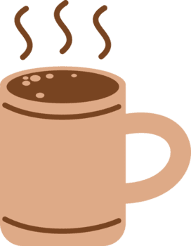 varm kaffe och te kopp ikon png