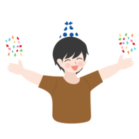 cumpleaños niño clipart png