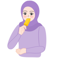 eating ice cream stick clipart png