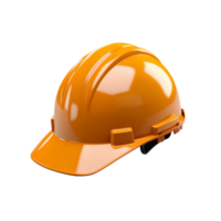 AI generated PNG safety helmet on transparent background