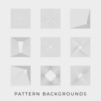 abstract square pattern background vector