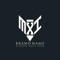 MXT abstract letter logo. MXT creative monogram initials letter logo concept. MXT Unique modern flat abstract vector letter logo design.