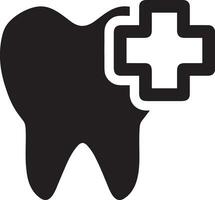 Tooth dentist icon symbol image vector. Illustration of the dental medicine symbol design graphic image vector