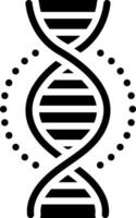 sólido icono para gene vector