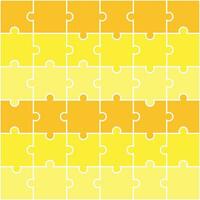 Yellow shade jigsaw pattern. jigsaw line pattern. jigsaw seamless pattern. Decorative elements, clothing, paper wrapping, bathroom tiles, wall tiles, backdrop, background. vector