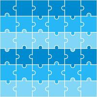 Blue shade jigsaw pattern. jigsaw line pattern. jigsaw seamless pattern. Decorative elements, clothing, paper wrapping, bathroom tiles, wall tiles, backdrop, background. vector