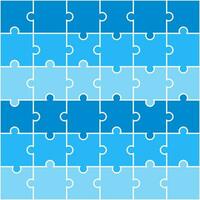 Blue shade jigsaw pattern. jigsaw line pattern. jigsaw seamless pattern. Decorative elements, clothing, paper wrapping, bathroom tiles, wall tiles, backdrop, background. vector