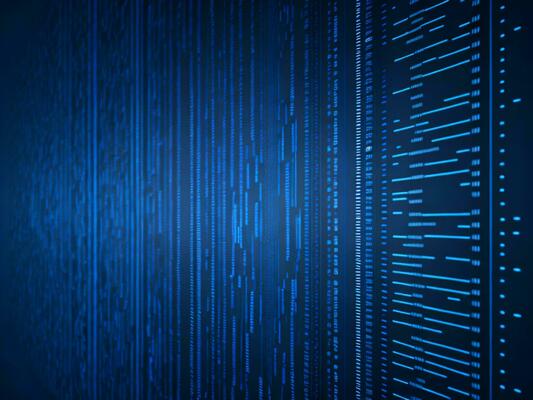 AI generated Digital Cyberspace with Particles and Digital Data Network Connections. High Speed Connection and Data Analysis Technology Digital Abstract Background Concept. 3d rendering