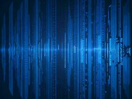 AI generated Digital Cyberspace with Particles and Digital Data Network Connections. High Speed Connection and Data Analysis Technology Digital Abstract Background Concept. 3d rendering photo