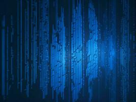 AI generated Digital Cyberspace with Particles and Digital Data Network Connections. High Speed Connection and Data Analysis Technology Digital Abstract Background Concept. 3d rendering photo