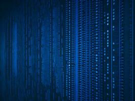AI generated Digital Cyberspace with Particles and Digital Data Network Connections. High Speed Connection and Data Analysis Technology Digital Abstract Background Concept. 3d rendering photo