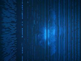 AI generated Digital Cyberspace with Particles and Digital Data Network Connections. High Speed Connection and Data Analysis Technology Digital Abstract Background Concept. 3d rendering photo