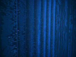 AI generated Digital Cyberspace with Particles and Digital Data Network Connections. High Speed Connection and Data Analysis Technology Digital Abstract Background Concept. 3d rendering photo