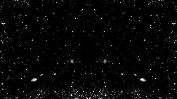 Dust particles overlay floating Glittering Particles transparent background with alpha channel video