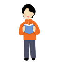 bambini Tenere libro su png transparant