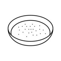 avgolemono sopa griego cocina línea icono vector ilustración