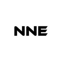 NNE Letter Logo Design, Inspiration for a Unique Identity. Modern Elegance and Creative Design. Watermark Your Success with the Striking this Logo. vector