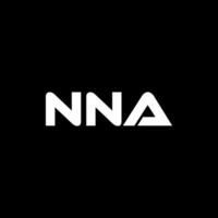 NNA Letter Logo Design, Inspiration for a Unique Identity. Modern Elegance and Creative Design. Watermark Your Success with the Striking this Logo. vector