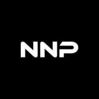NNP Letter Logo Design, Inspiration for a Unique Identity. Modern Elegance and Creative Design. Watermark Your Success with the Striking this Logo. vector