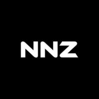 NNZ Letter Logo Design, Inspiration for a Unique Identity. Modern Elegance and Creative Design. Watermark Your Success with the Striking this Logo. vector