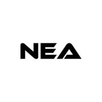 NEA Letter Logo Design, Inspiration for a Unique Identity. Modern Elegance and Creative Design. Watermark Your Success with the Striking this Logo. vector