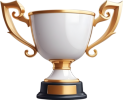 ai generato trofeo tazza clipart ai generativo png