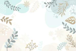 christmass winter background design.Christmas greeting card or invitation design. Vector frame with hand drawn.