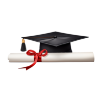 AI generated Graduation Cap on Transparent Background - Ai Generated png