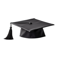 ai generado graduación gorra en transparente antecedentes - ai generado png