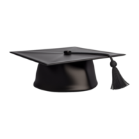 ai generado graduación gorra en transparente antecedentes - ai generado png