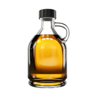 AI generated Bottle of Oil on Transparent Background - Ai Generated png