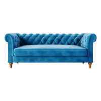 ai gegenereerd mooi sofa Aan transparant achtergrond - ai gegenereerd png