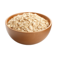 AI generated Oatmeal in a Bowl on Transparent Background - Ai Generated png