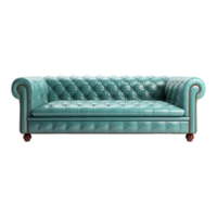 AI generated Beautiful Sofa on Transparent Background - Ai Generated png