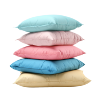 AI generated Beautiful Pillows on Transparent Background - Ai Generated png