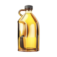 AI generated Bottle of Oil on Transparent Background - Ai Generated png