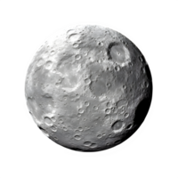 ai généré rond lune isolé sur transparent Contexte ,complet lune png ,génératif ai