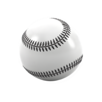 ai genererad baseboll boll isolerat på transparent bakgrund ,generativ ai png